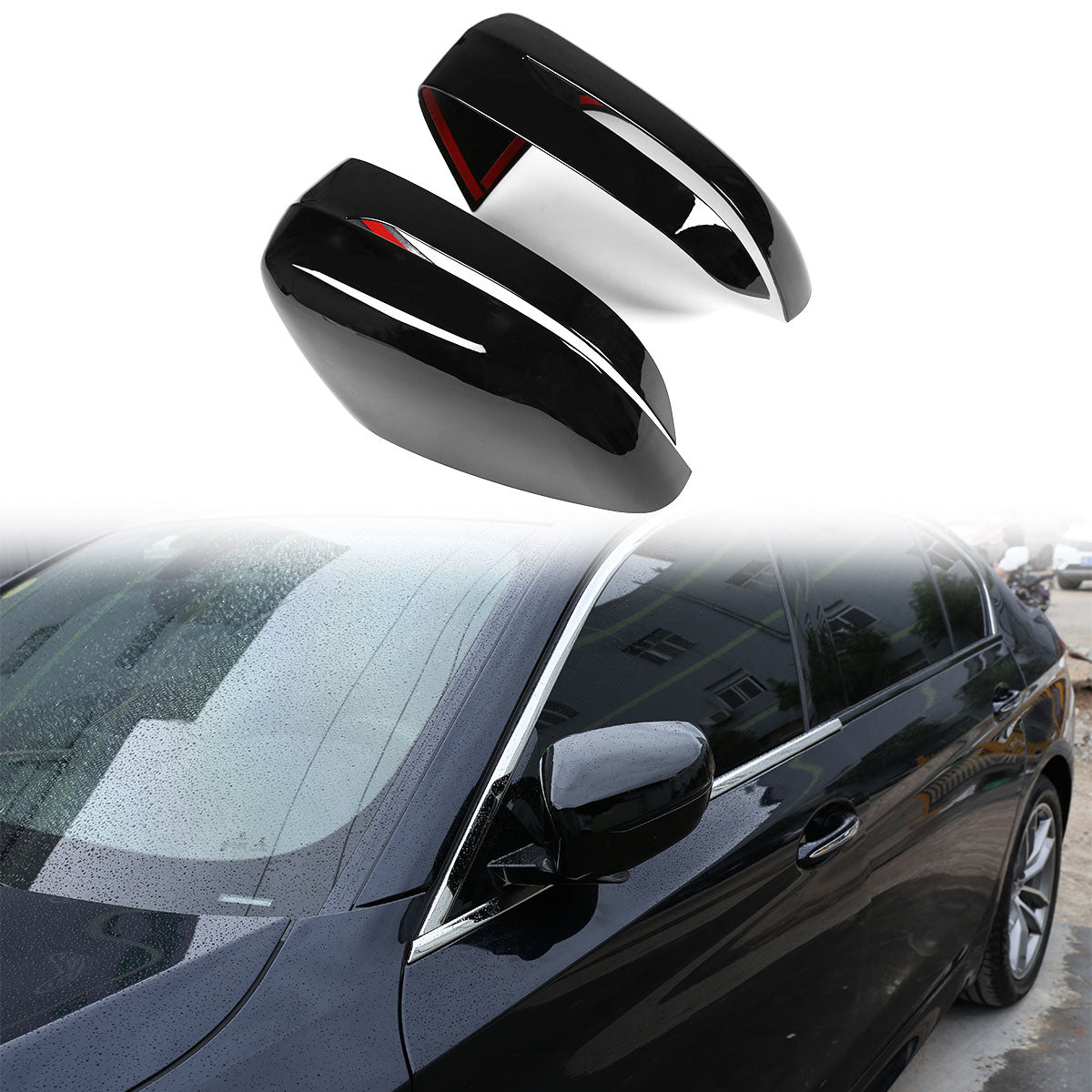 2019-2023 BMW G20 Side Gloss Black Mirror Cover Replacement