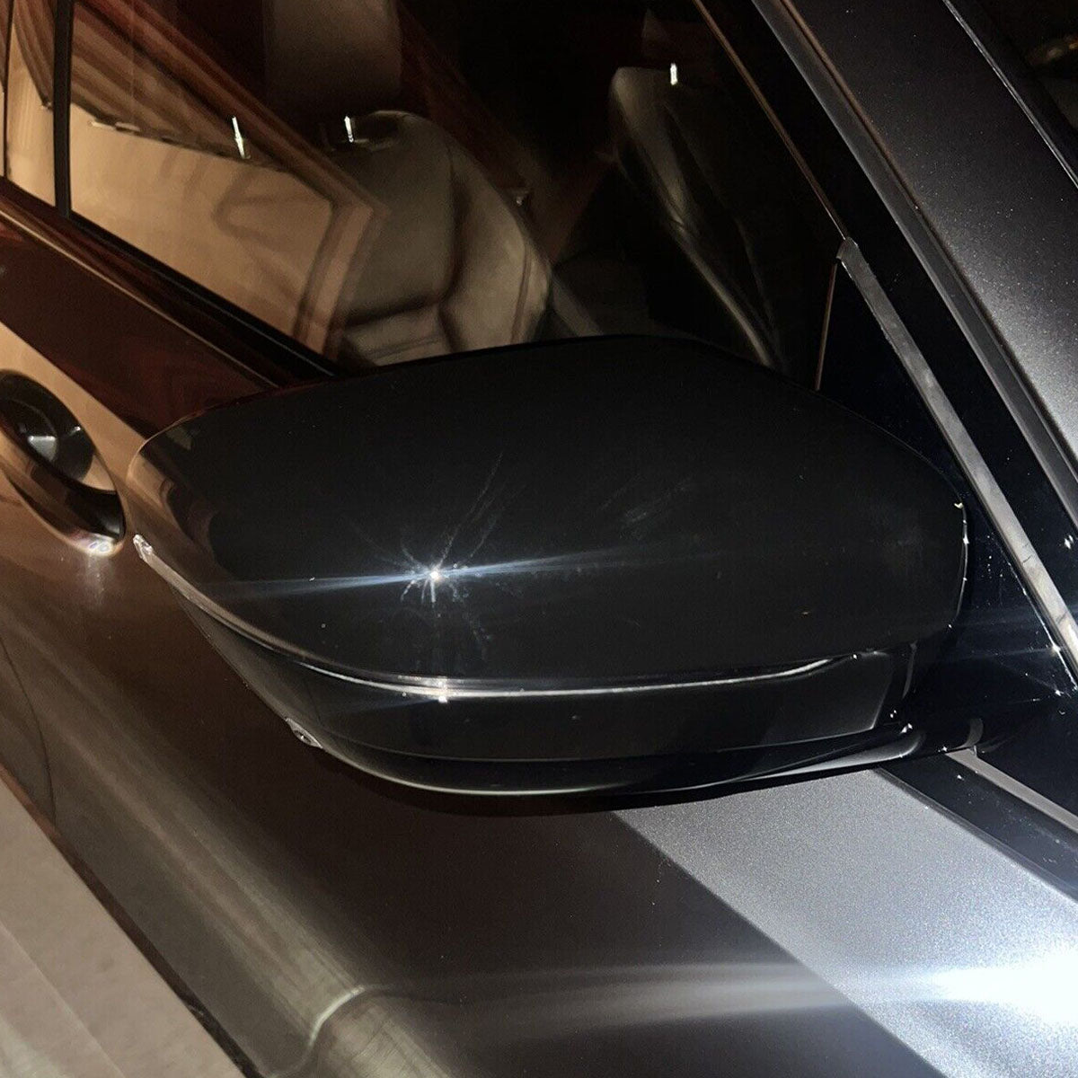2019-2023 BMW G20 Side Gloss Black Mirror Cover Replacement