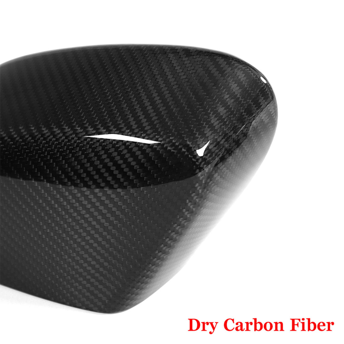2020-2025 Chevy Corvette IKON Gloss Black Mirror Cap Dry Carbon Fiber
