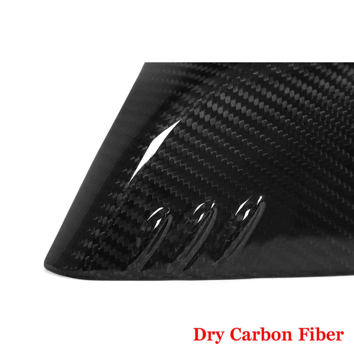 2020-2025 Chevy Corvette IKON Gloss Black Mirror Cap Dry Carbon Fiber