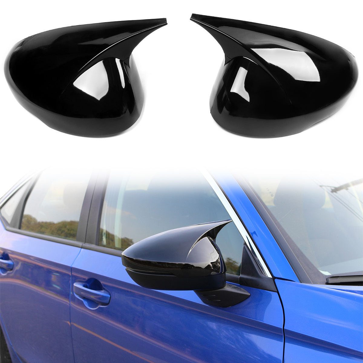 2022-2025 Honda Civic  Sedan Hacthback Touring Type R Horns Mirror Cov