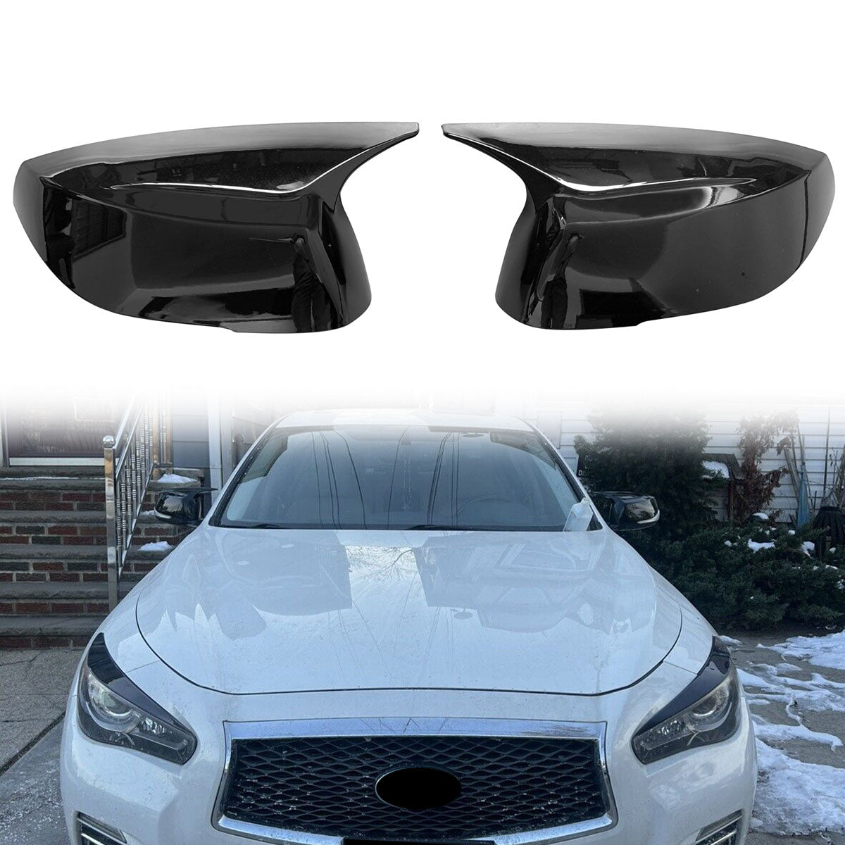 2014-2023 Infiniti Q50 Q60 Q70 QX30 X Style Mirror Cover