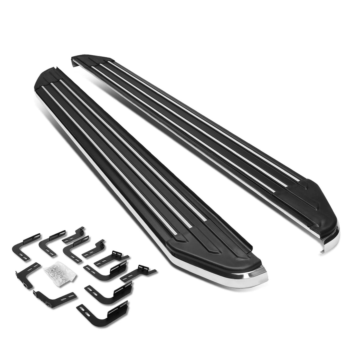 2010-2016 Toyota 4Runner 6" Aluminum Running Boards Black