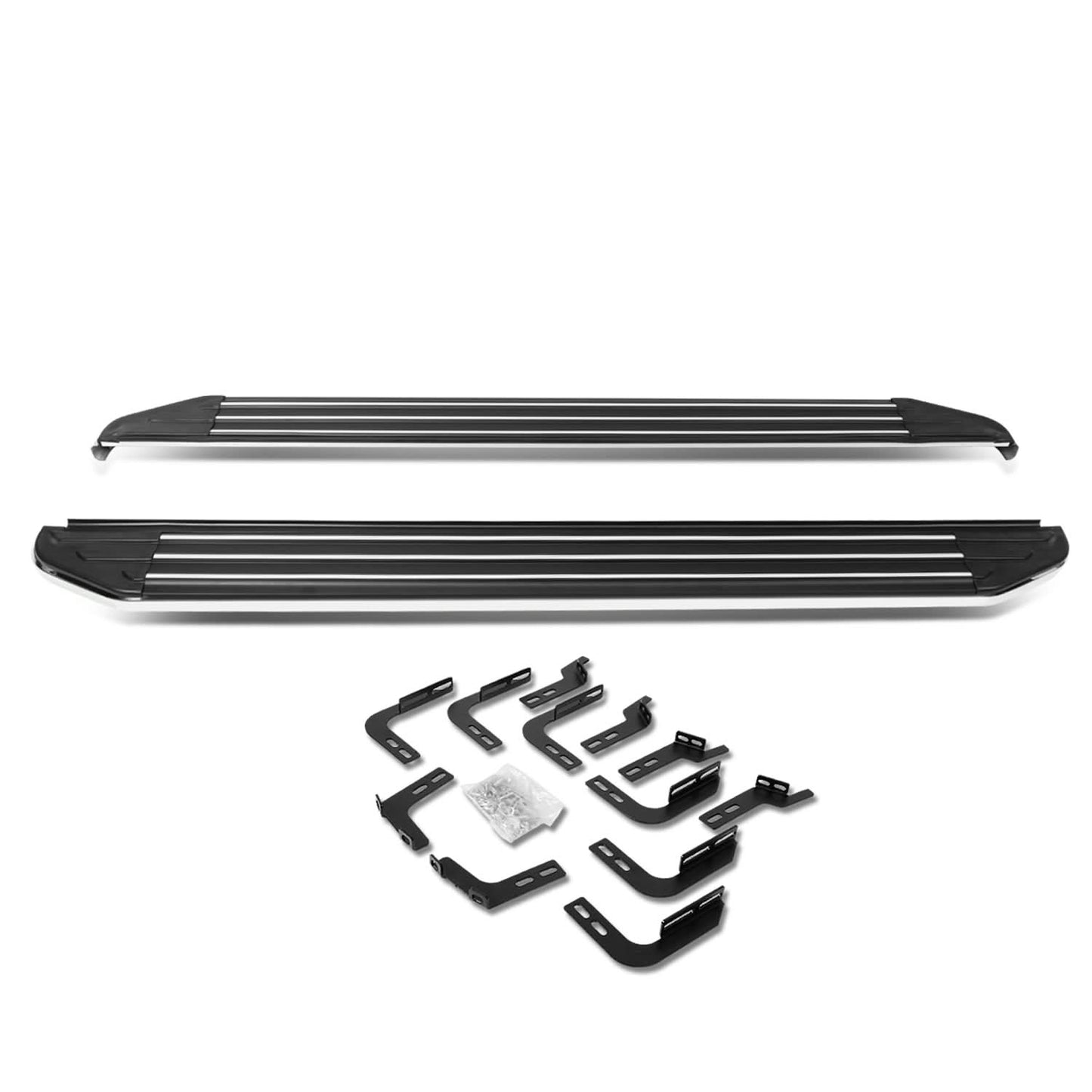 2010-2016 Toyota 4Runner 6" Aluminum Running Boards Black