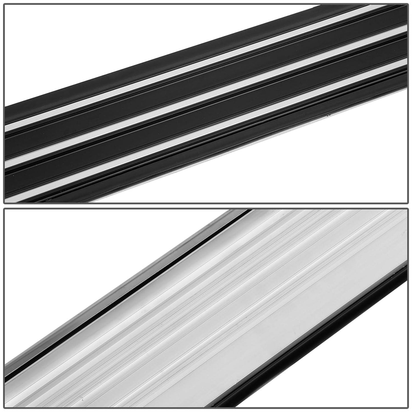 2009-2015 Honda Pilot 6 Inch Aluminum Running Boards - Black