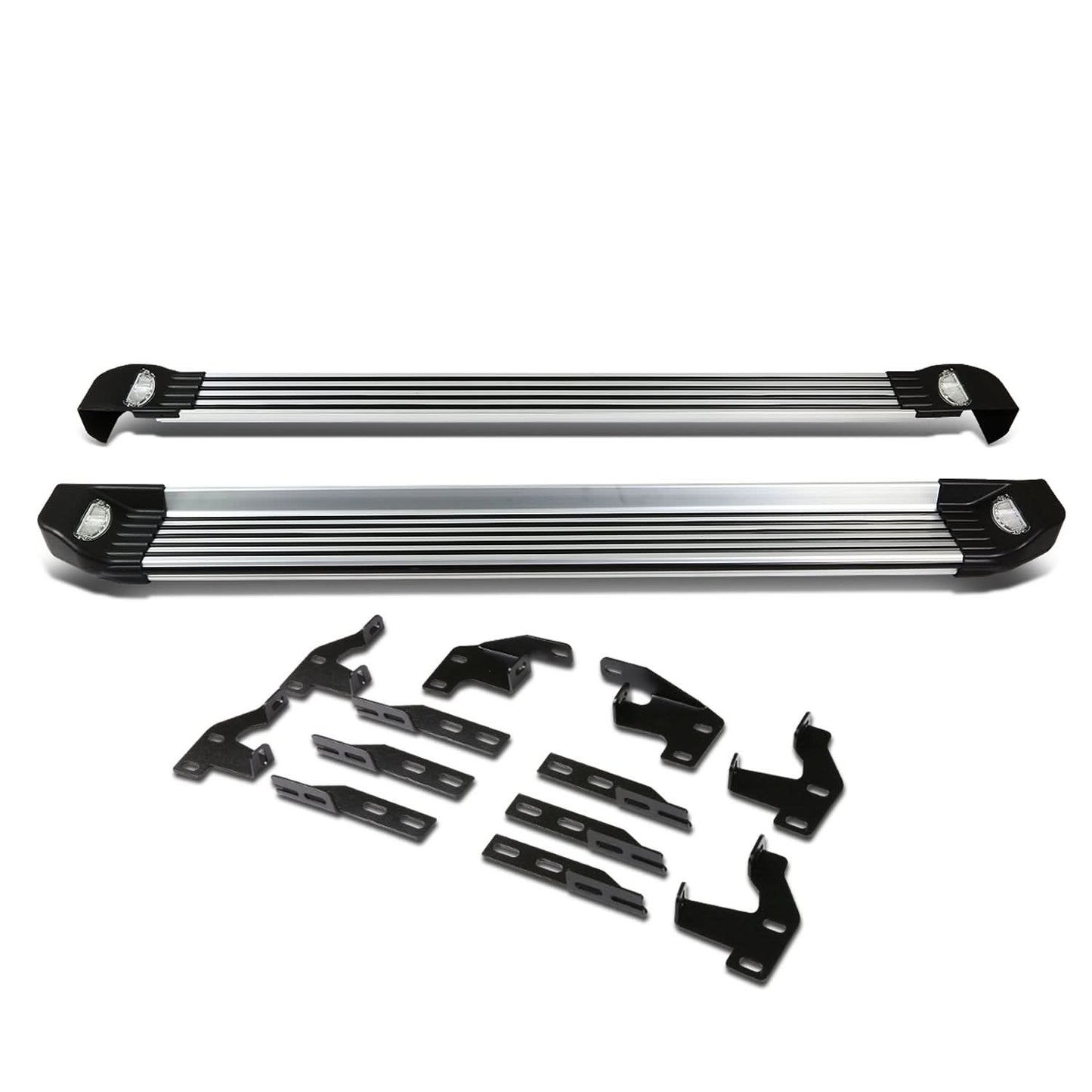 09-15 Honda Pilot Aluminum Running Boards 5.25" with Lights