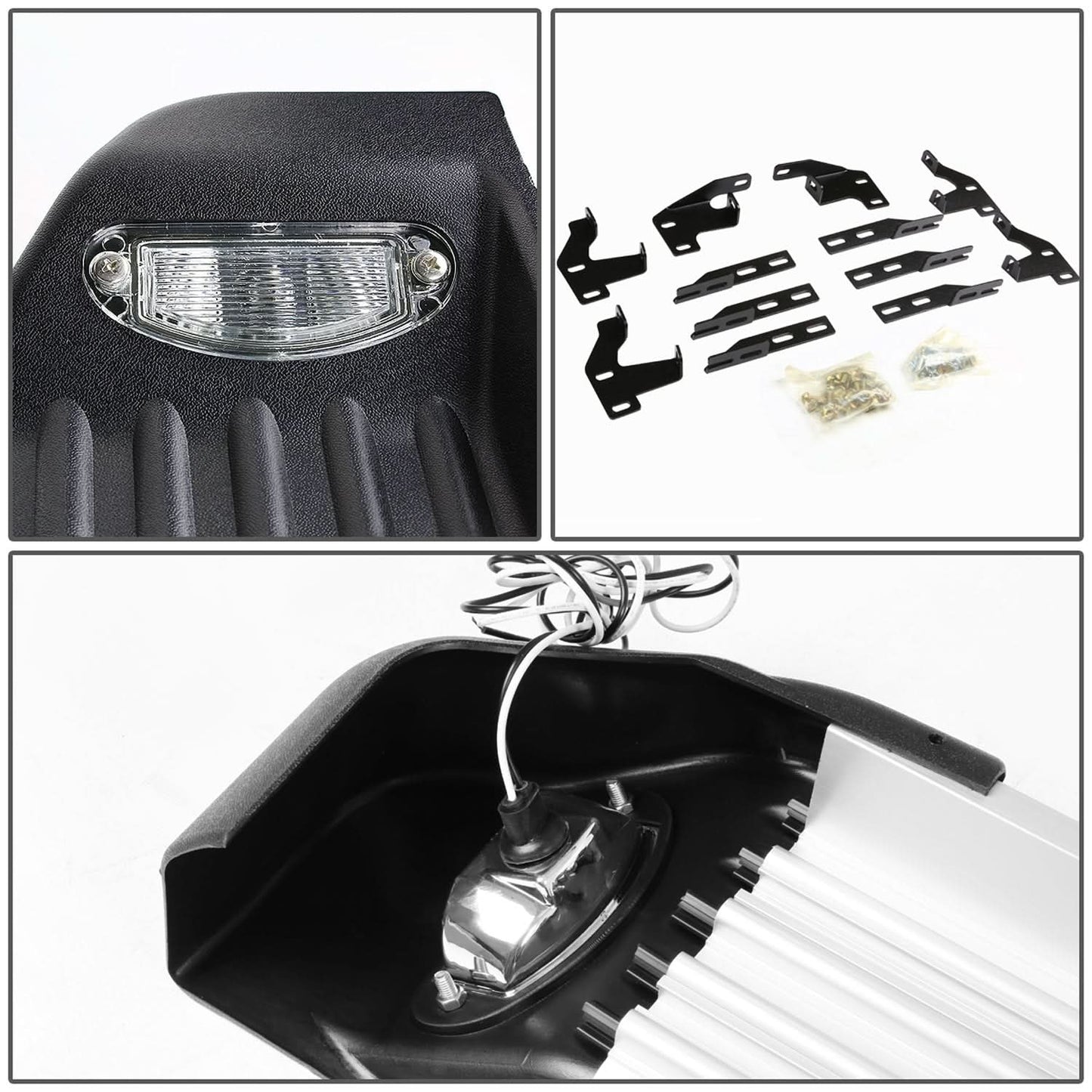 09-15 Honda Pilot Aluminum Running Boards 5.25" with Lights