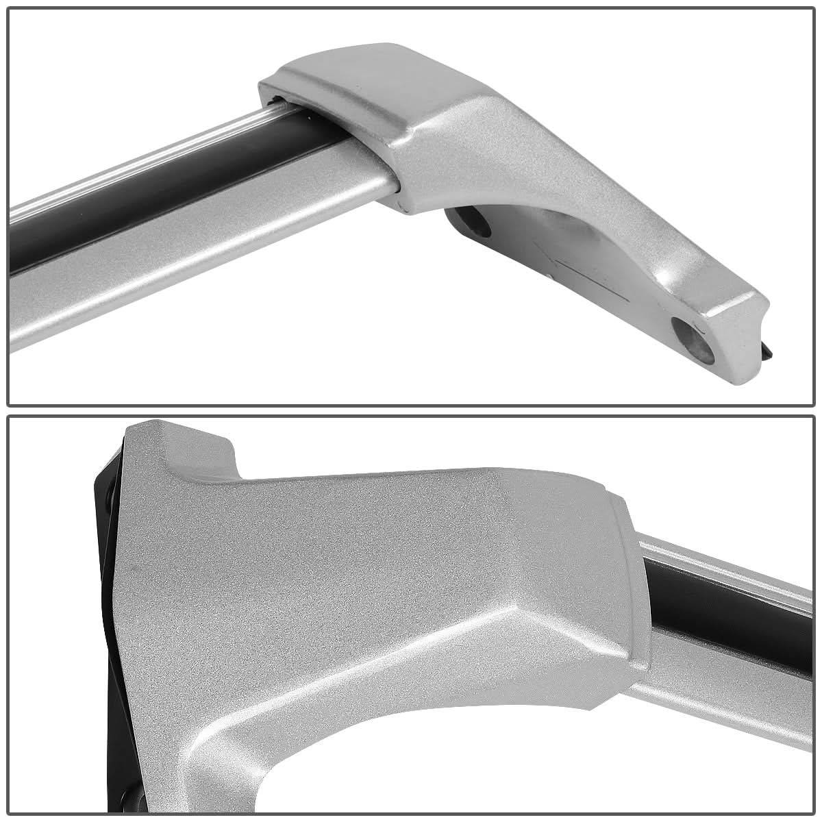 2017-2019 Cadillac XT5 Roof Rack Cross Bars - Silver