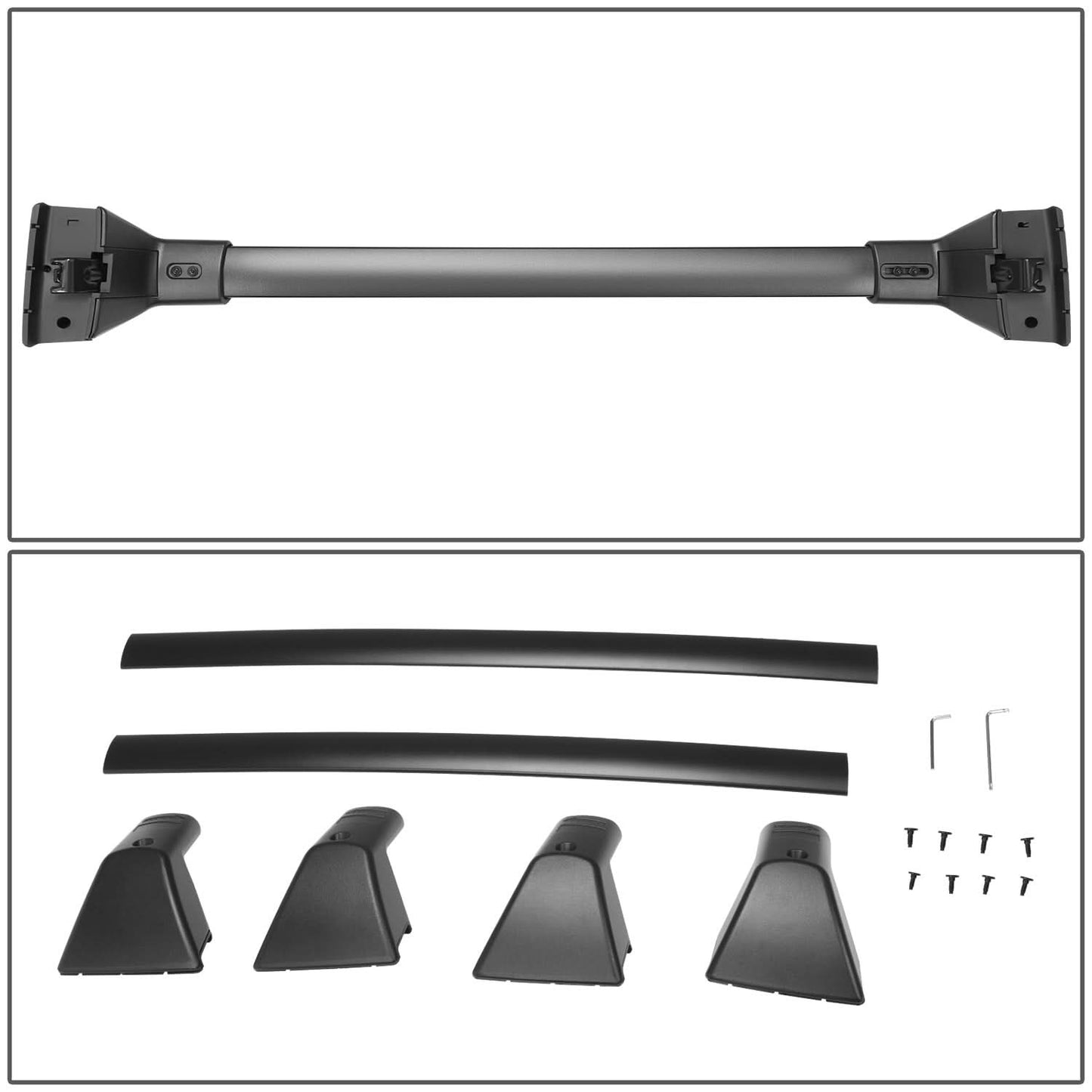 2021-2022 Ford Bronco Sport Aluminum Roof Rack Crossbar System