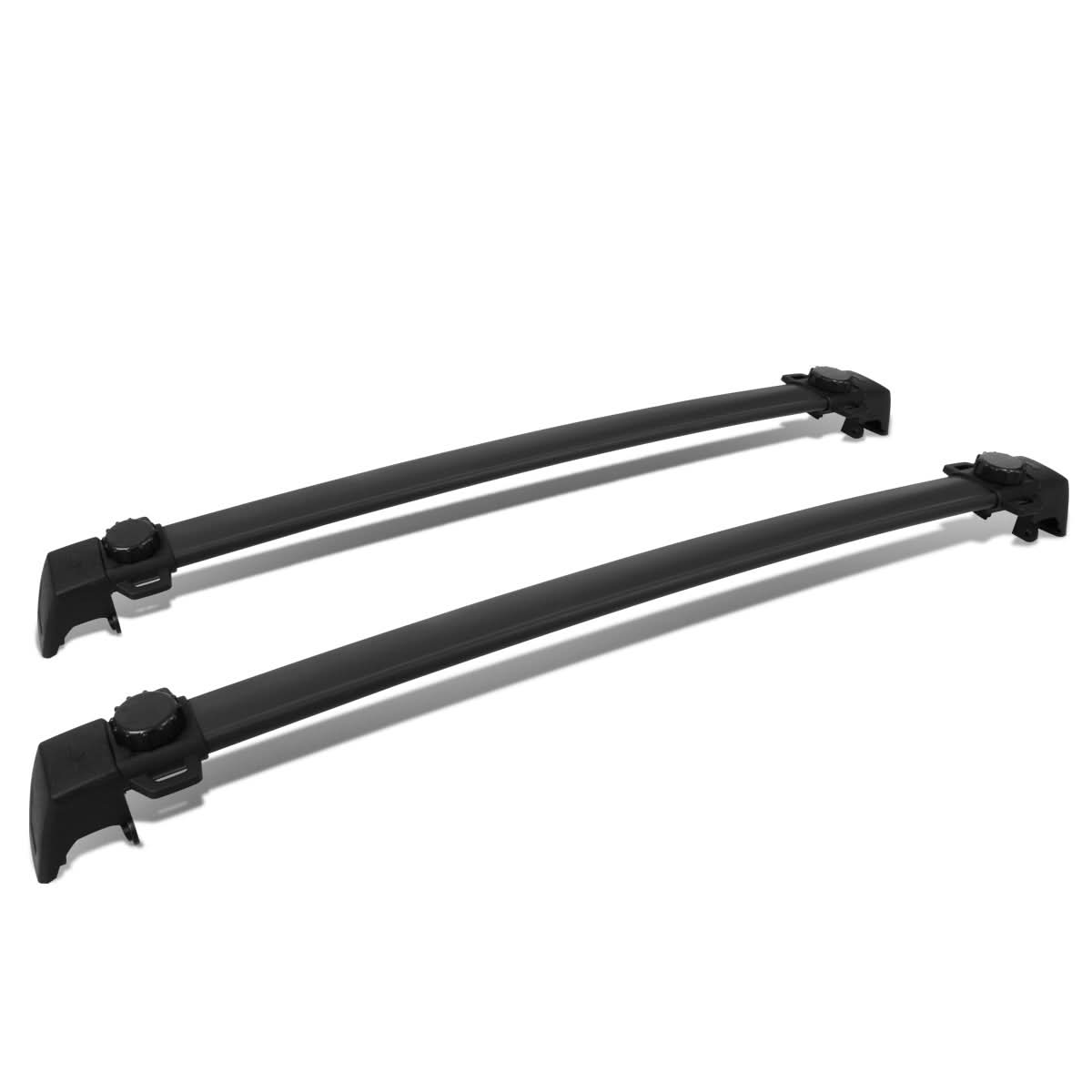 2011-2016 Jeep Compass Roof Rack Crossbar Set - Black