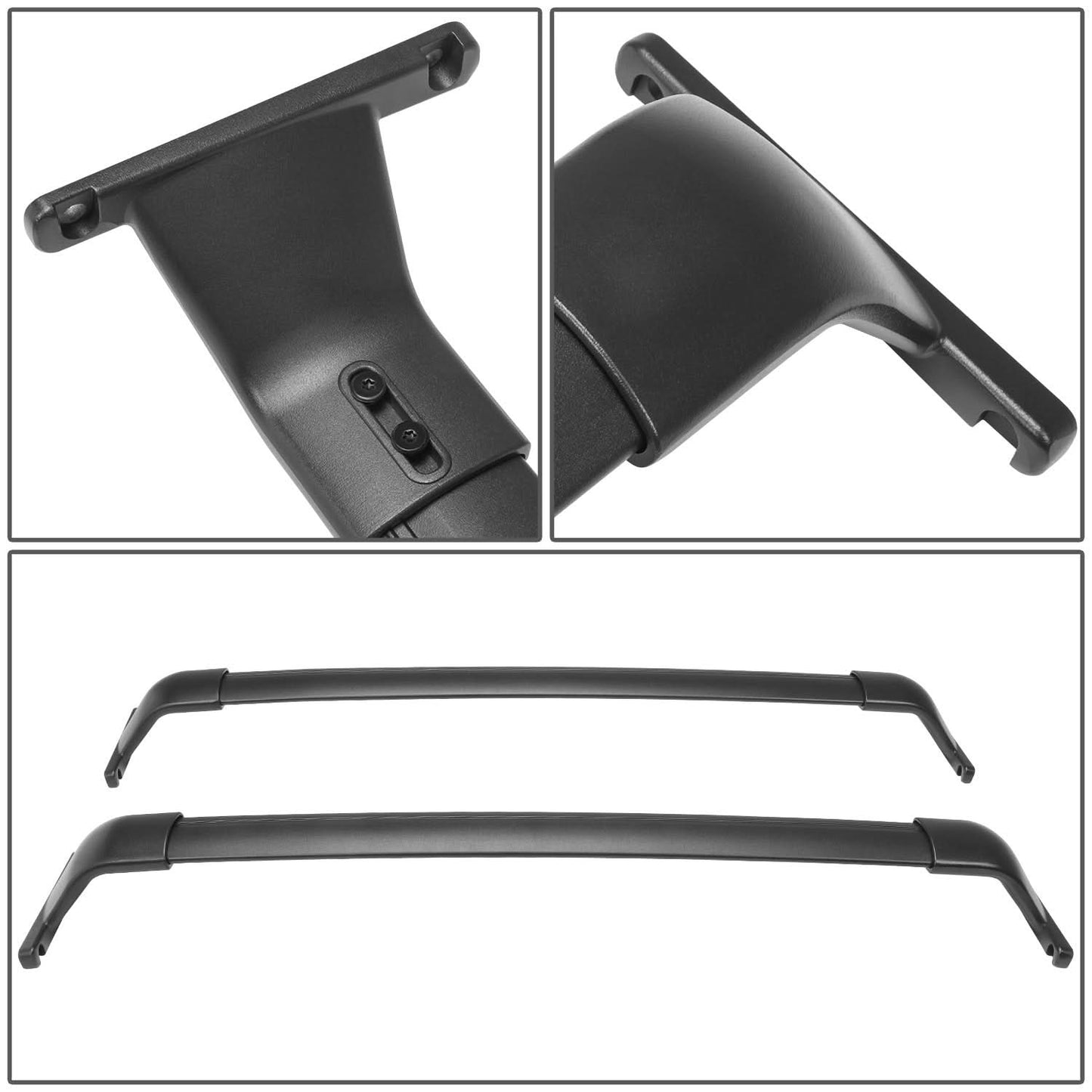 2017-2022 Nissan Kicks Aluminum Roof Rack Crossbar Set