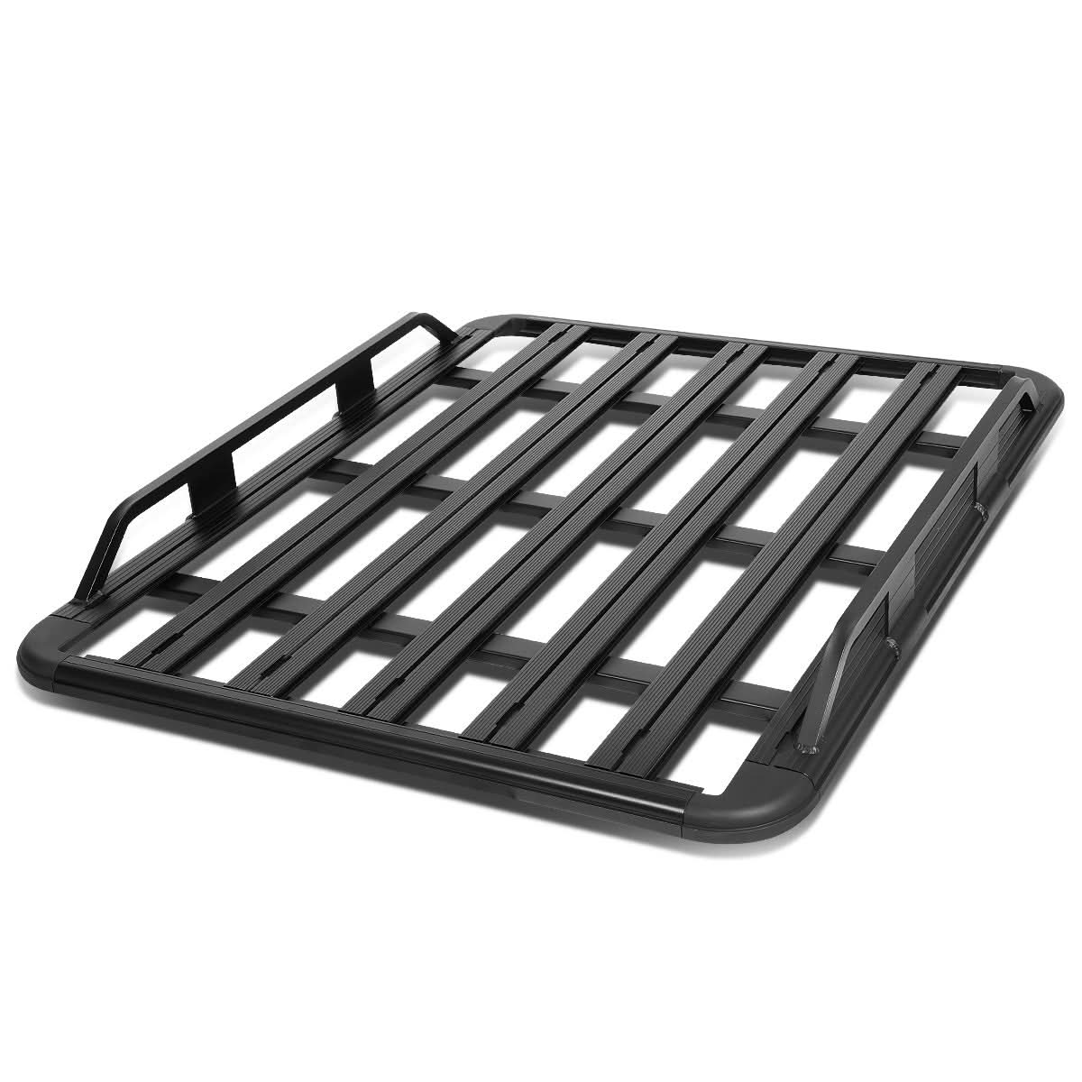 60x40 Aluminum Roof Rack Cargo Basket - Black