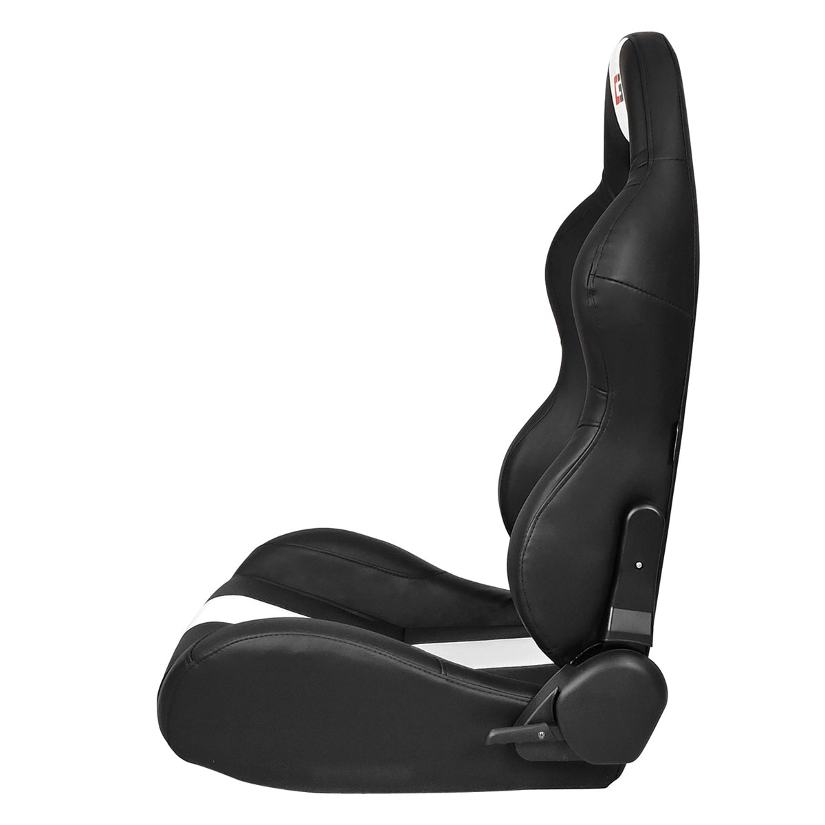 Universal Reclinable Left Driver Side Racing Seat Dual Slider