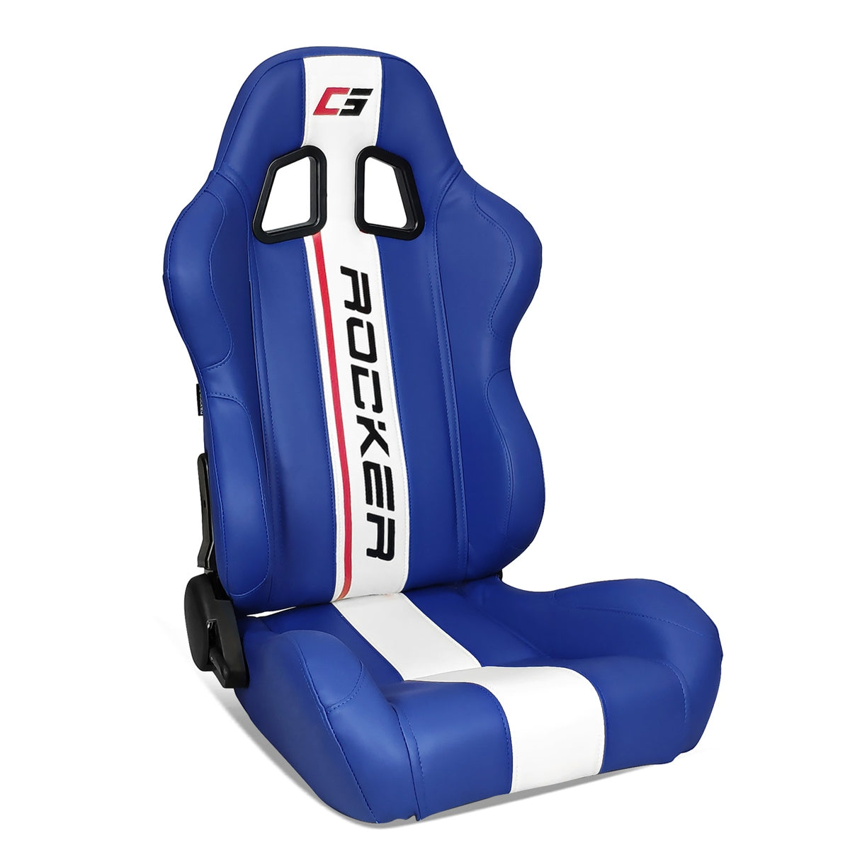 Universal Reclinable Right Passenger Side Racing Seat Dual Slider