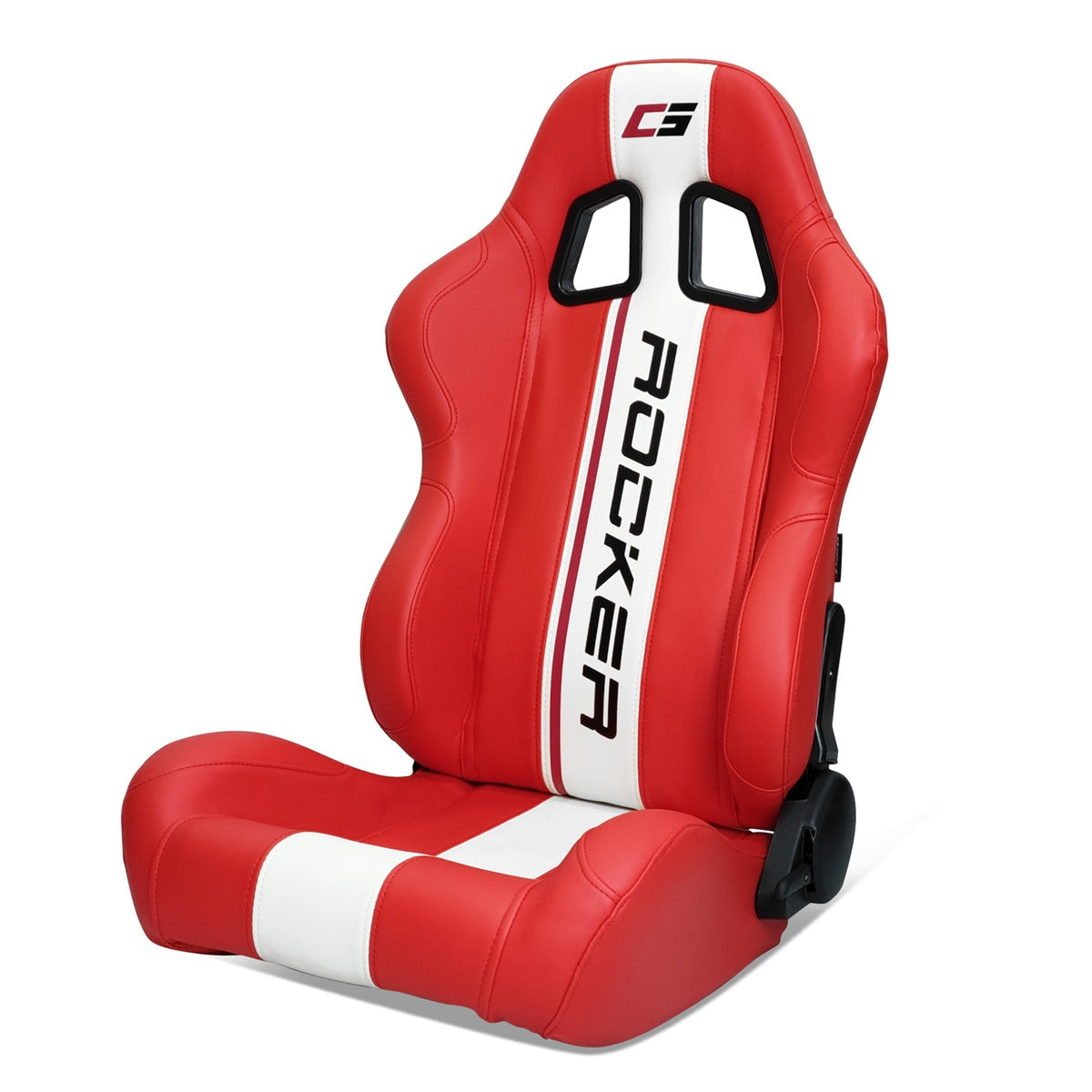Universal Reclinable Left Driver Side Racing Seat Dual Slider