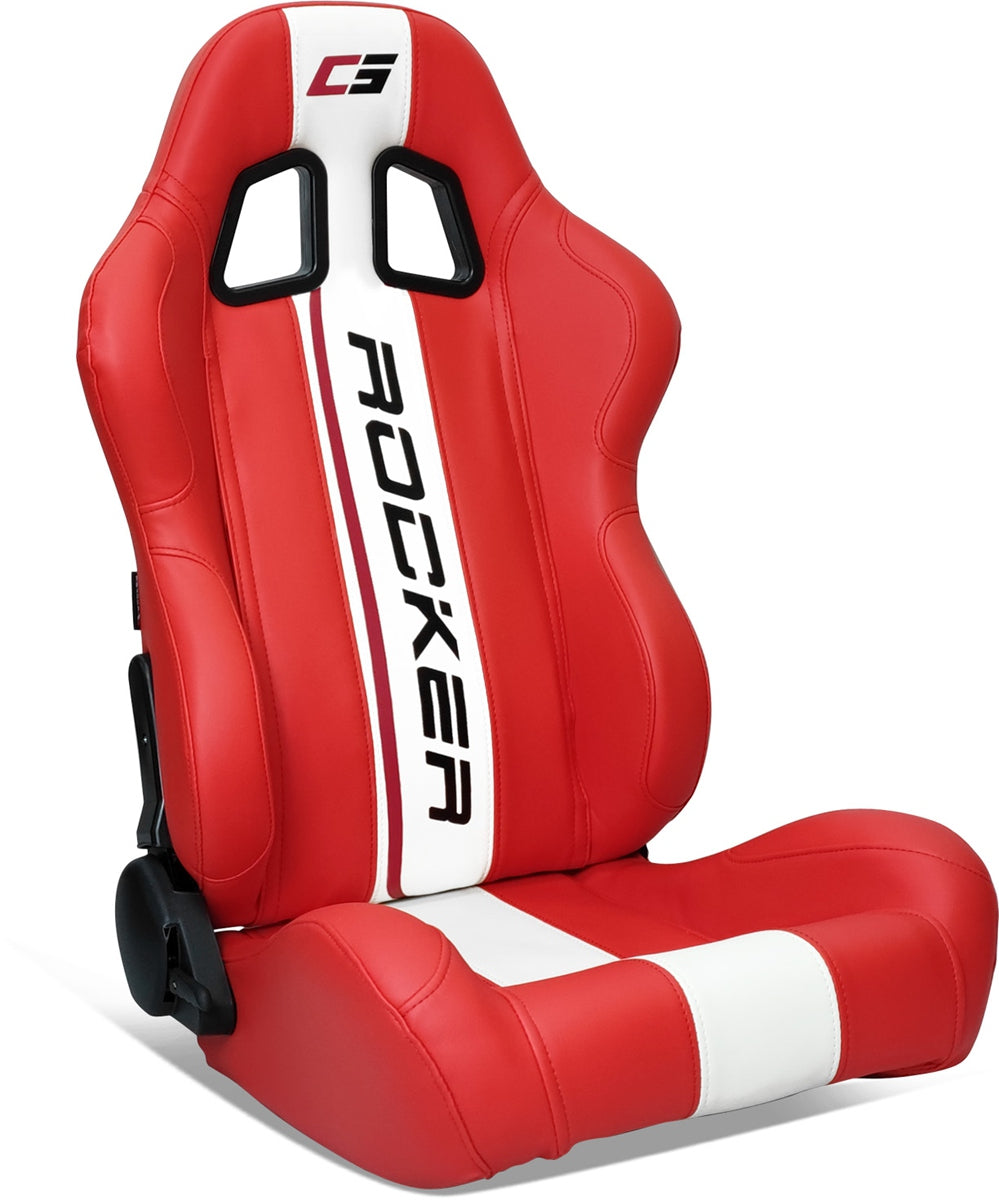 Universal Reclinable Right Passenger Side Racing Seat Dual Slider