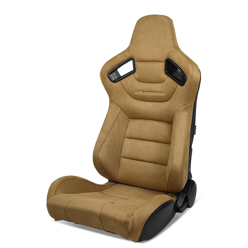 Universal Reclinable Left Driver Side Racing Seat Dual Slider