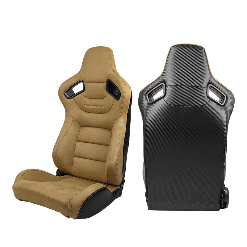 Universal Reclinable Right Passenger Side Racing Seat Dual Slider