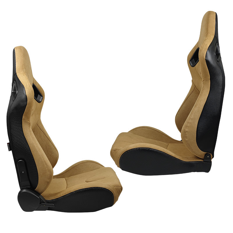 Universal Reclinable Right Passenger Side Racing Seat Dual Slider