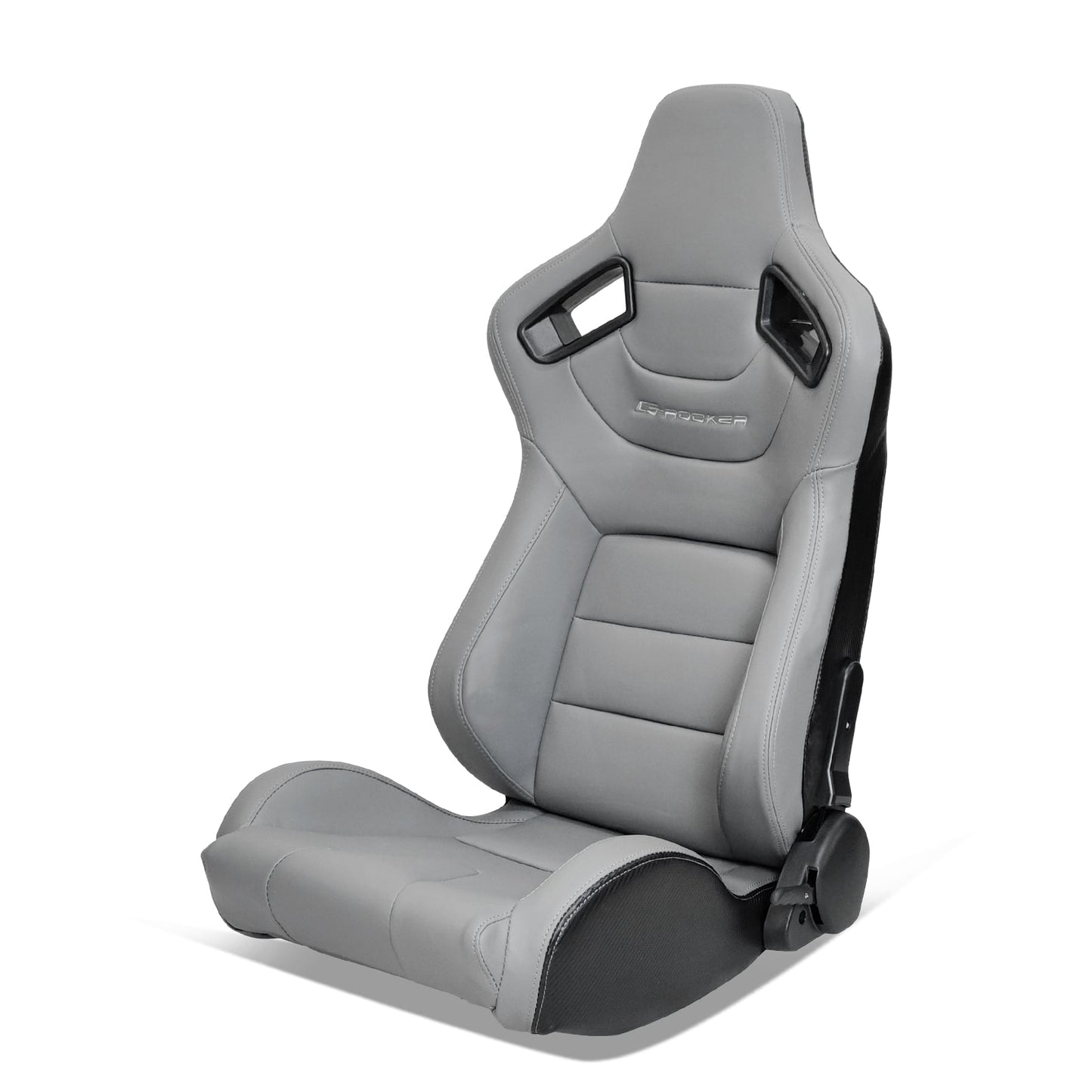 Universal Reclinable Left Driver Side Racing Seat Dual Slider
