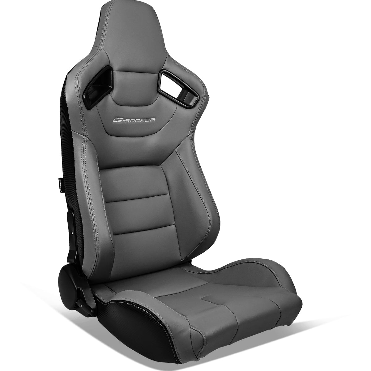 Universal Reclinable Right Passenger Side Racing Seat Dual Slider