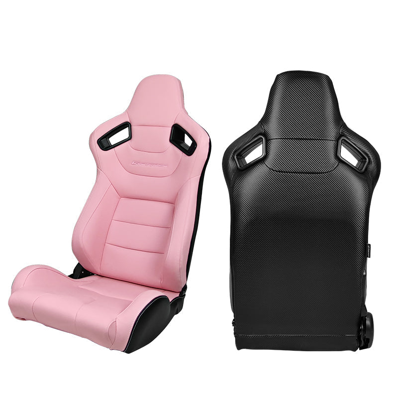 Universal Reclinable Right Passenger Side Racing Seat Dual Slider