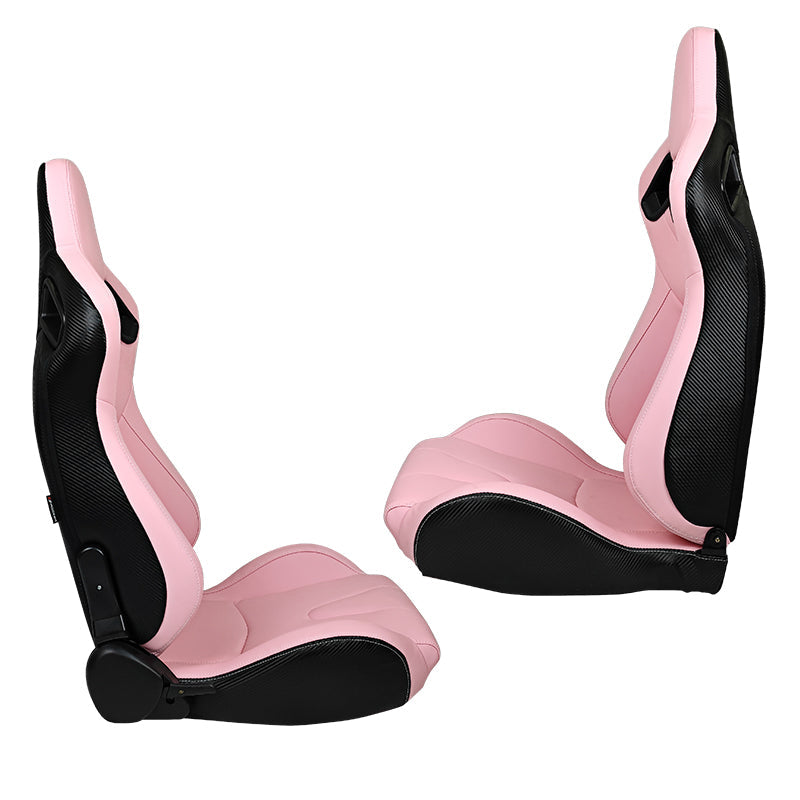 Universal Reclinable Right Passenger Side Racing Seat Dual Slider