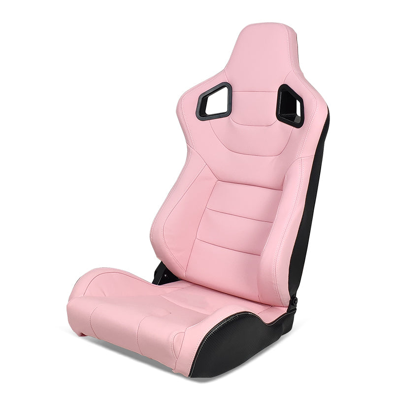 Universal Reclinable Right Passenger Side Racing Seat Dual Slider