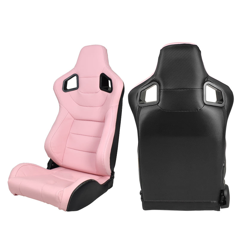 Universal Reclinable Right Passenger Side Racing Seat Dual Slider