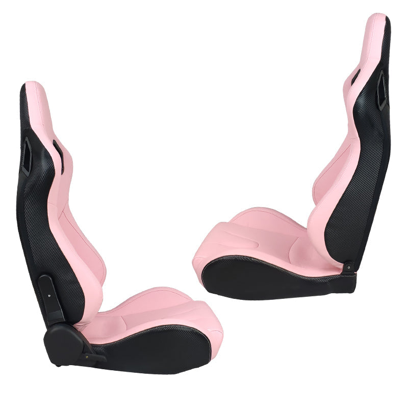 Universal Reclinable Right Passenger Side Racing Seat Dual Slider