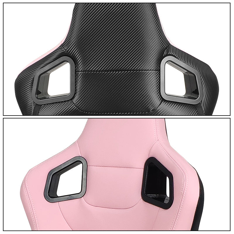 Universal Reclinable Right Passenger Side Racing Seat Dual Slider