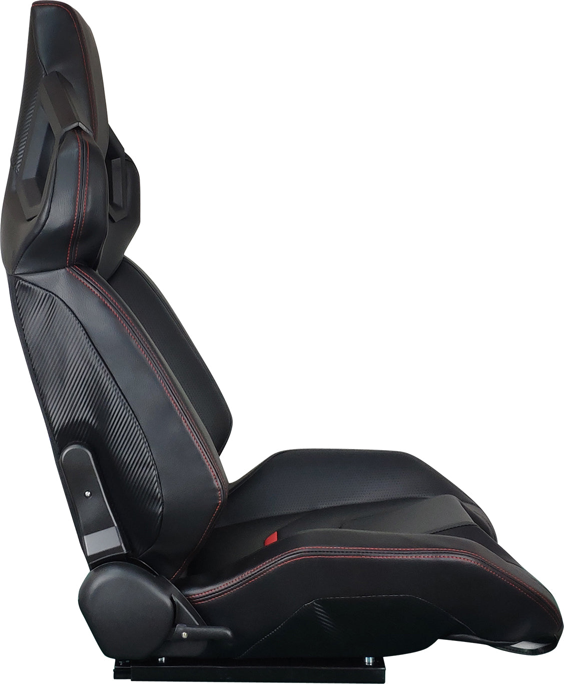 Universal Racing Seat Dual Slider PU Carbon Leather