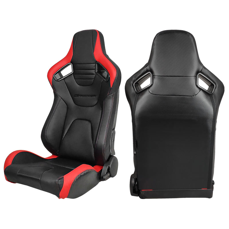 Universal Reclinable Left Driver Side Racing Seat Dual Slider