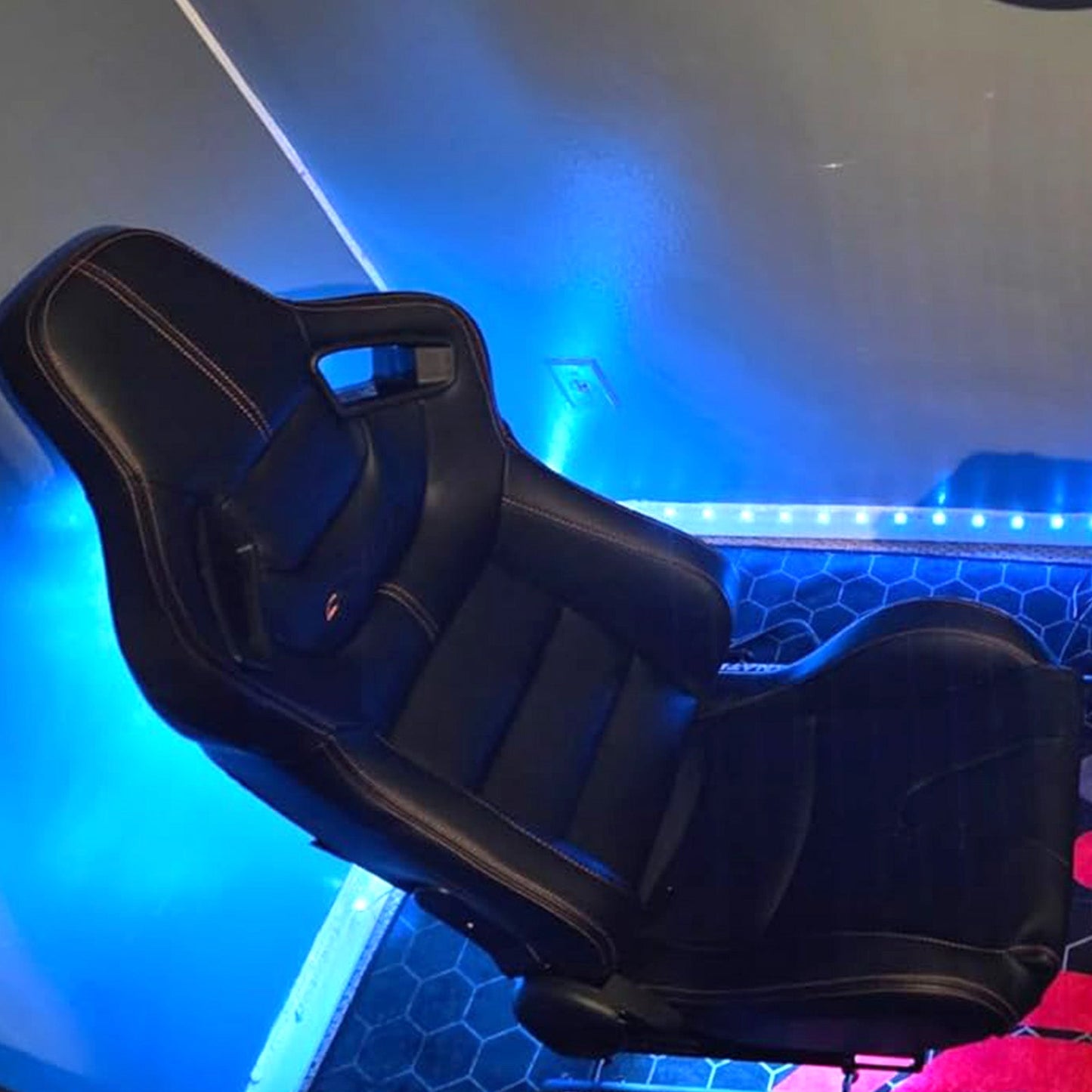 Universal Reclinable Right Passenger Side Racing Seat Dual Slider