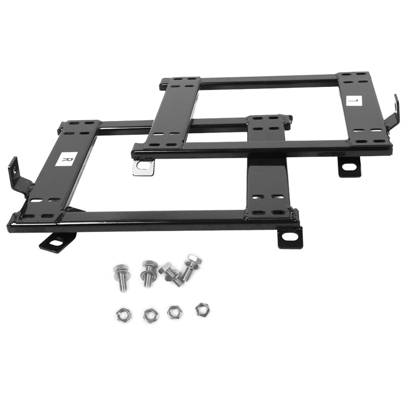 1993-1998 Toyota Supra Pair Racing Seat Brackets Mount Steel