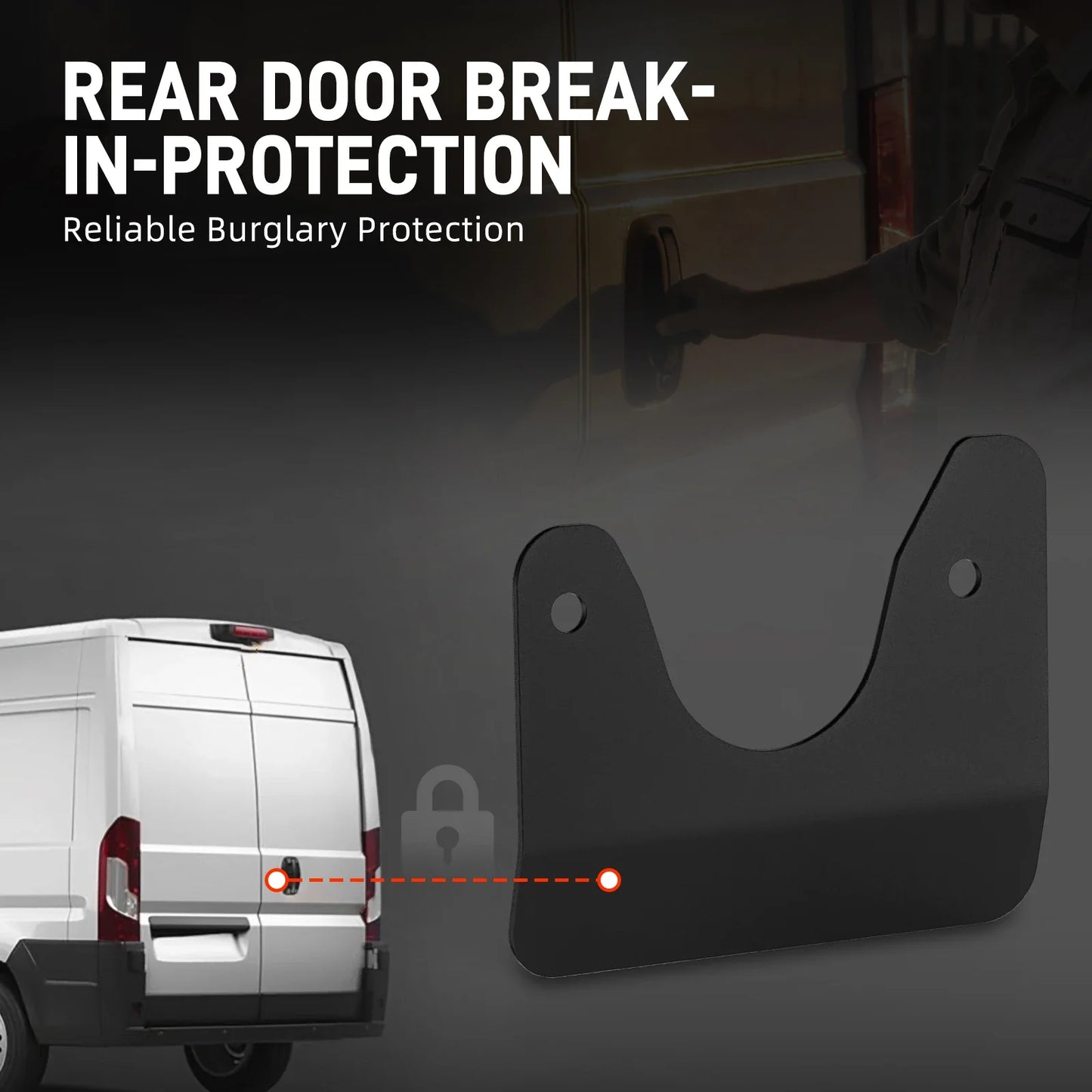Tailgate & Driver Door Anti-Theft Lock Kit – Fiat Ducato, Peugeot Boxer & Citroen Jumper (2006+)