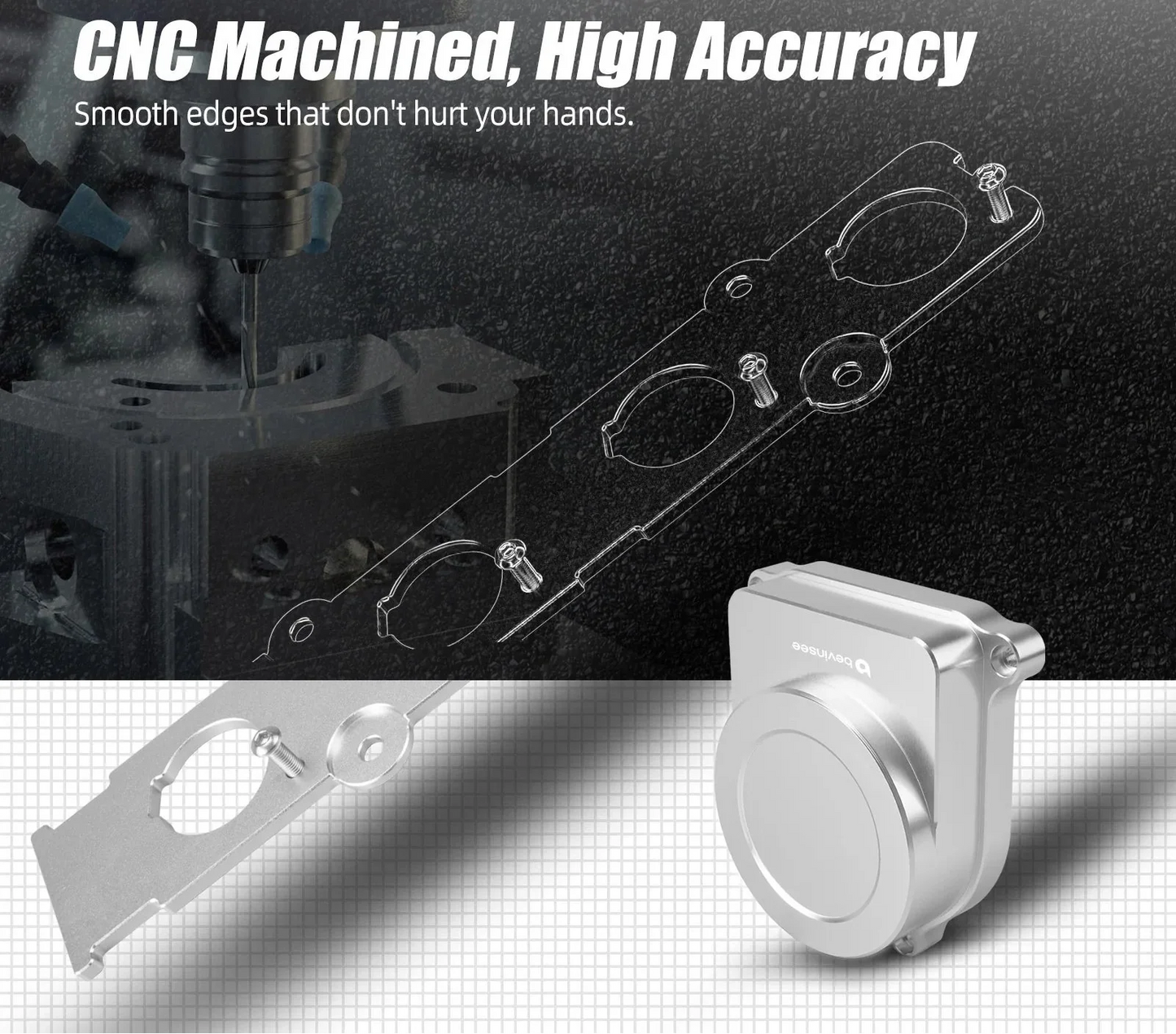 Honda / Acura B-Series VTEC B16 / B18C Engine Coil-On-Plug Adapter Plate & COP Distributor Cap Kit (Excludes GSR / Type-R)