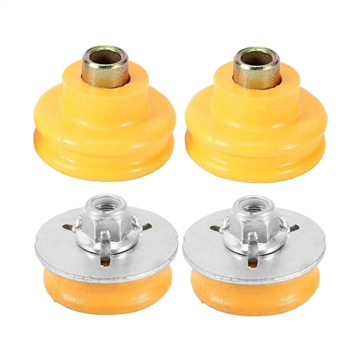 BMW E81 / E82 / E87 / E88 1 Series & E90 / E91 / E92 / E93 3 Series Rear Shock Mount Set 4-Piece (Replaces 33506771738 / 33506771737)