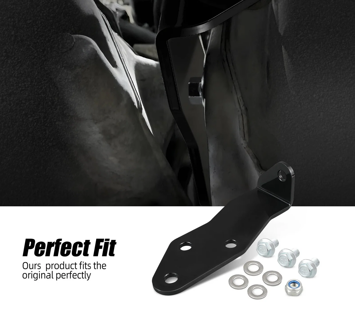 Honda Civic EG EK / Integra DC2 B Series B16 B18 Low Profile Steel Transmission Torque Mount Bracket & Bolt Kit
