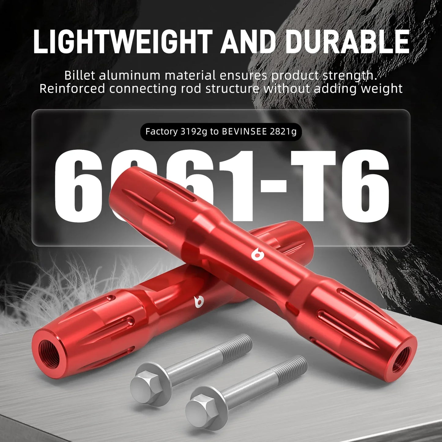 Toyota 4Runner Billet Aluminum Rear Upper Adjustable Control Arms 2010 - 2024 (On-Vehicle Adjustable -5mm / +20mm / Replaces 48710-60160)