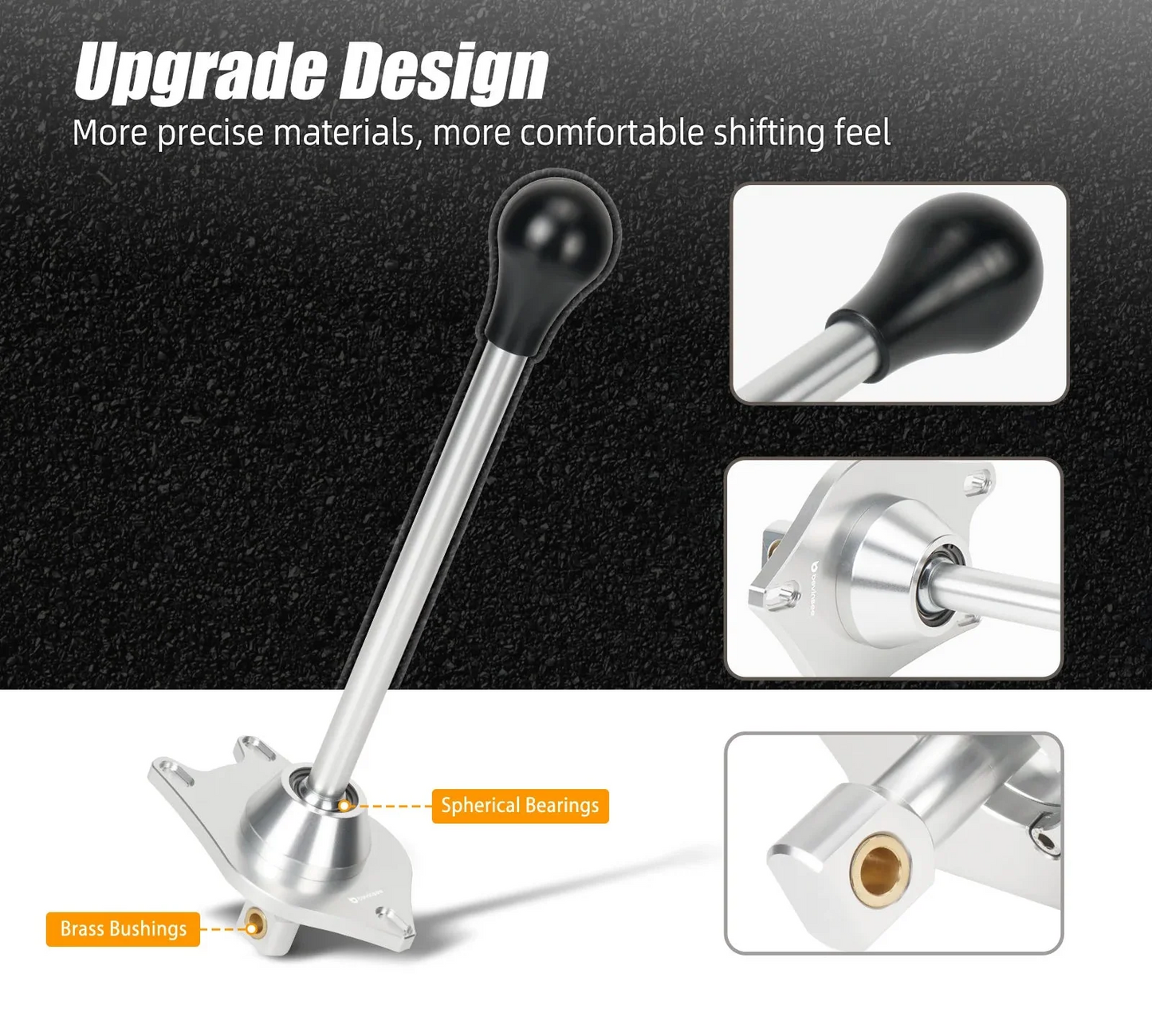 BMW 1 Series E81 E82 E87 E88 / 3 Series E90 E91 E92 E93 Billet Aluminum Short Shifter Kit 2006 - 2013