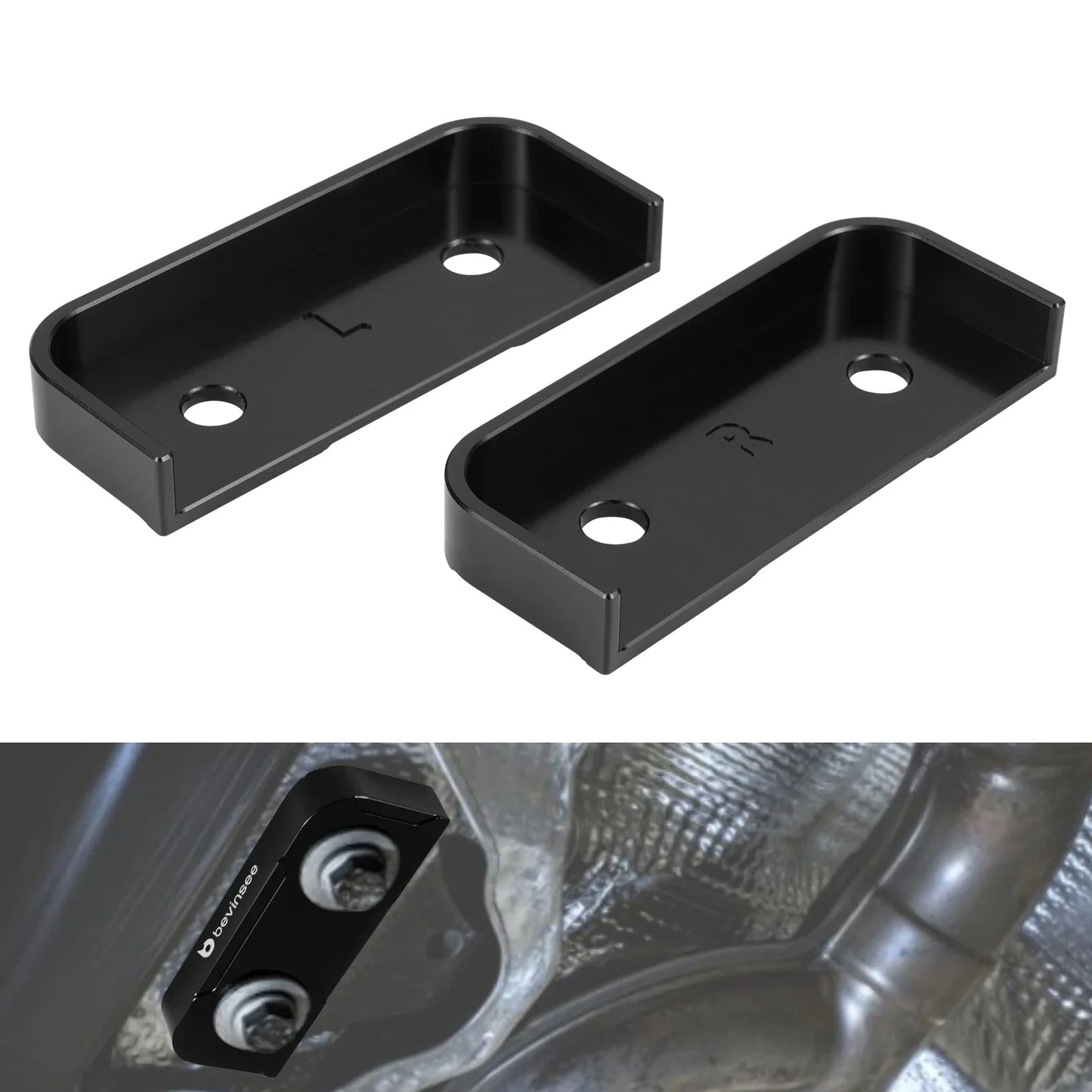 VW Golf R MK7 MK8 / Arteon R / Audi S3 RS3 TT TTRS RSQ3 / Seat Leon / Cupra Ateca Billet Aluminum Prop Shaft Bearing Alignment Kit 2013 - 2021