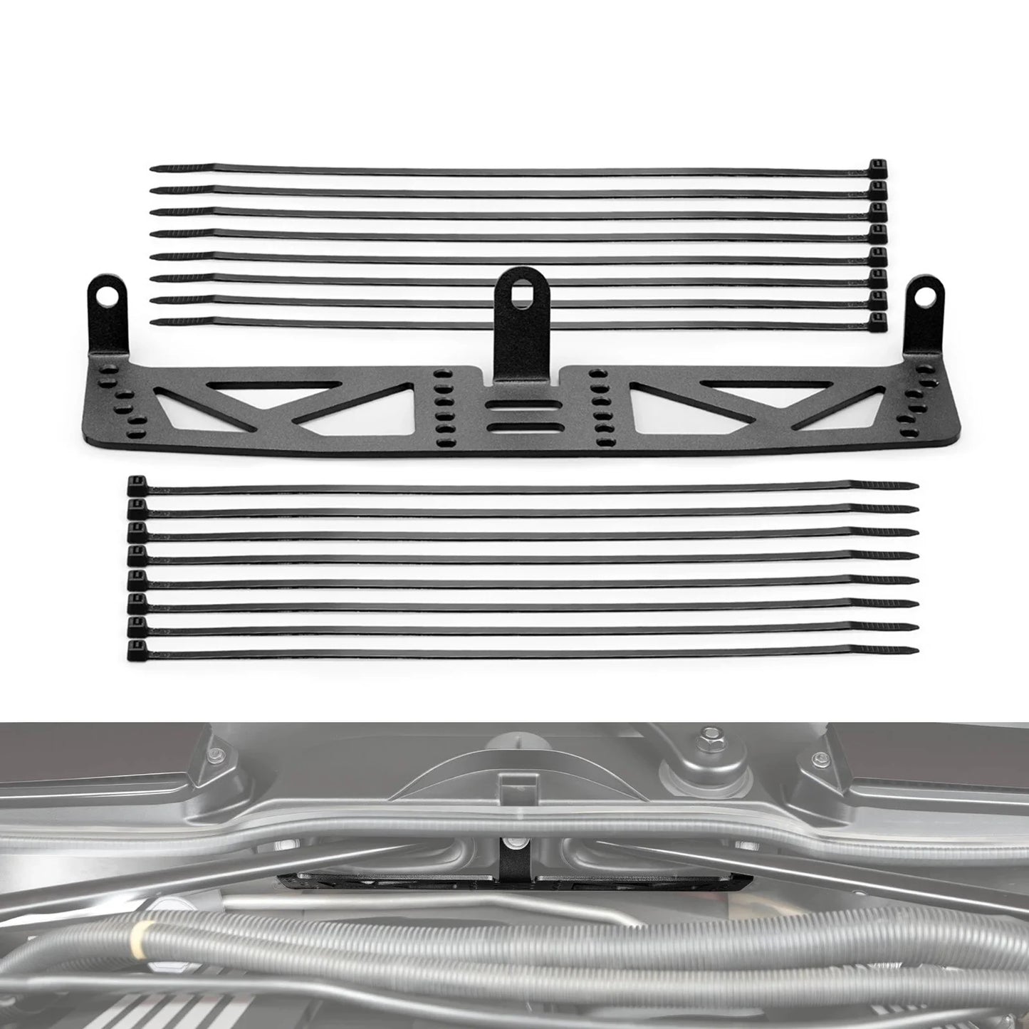 BMW Engine Bay Harness Mount Bracket – Clean Wire Tuck Upgrade (E90 E92 E87 E82 2005–2013)