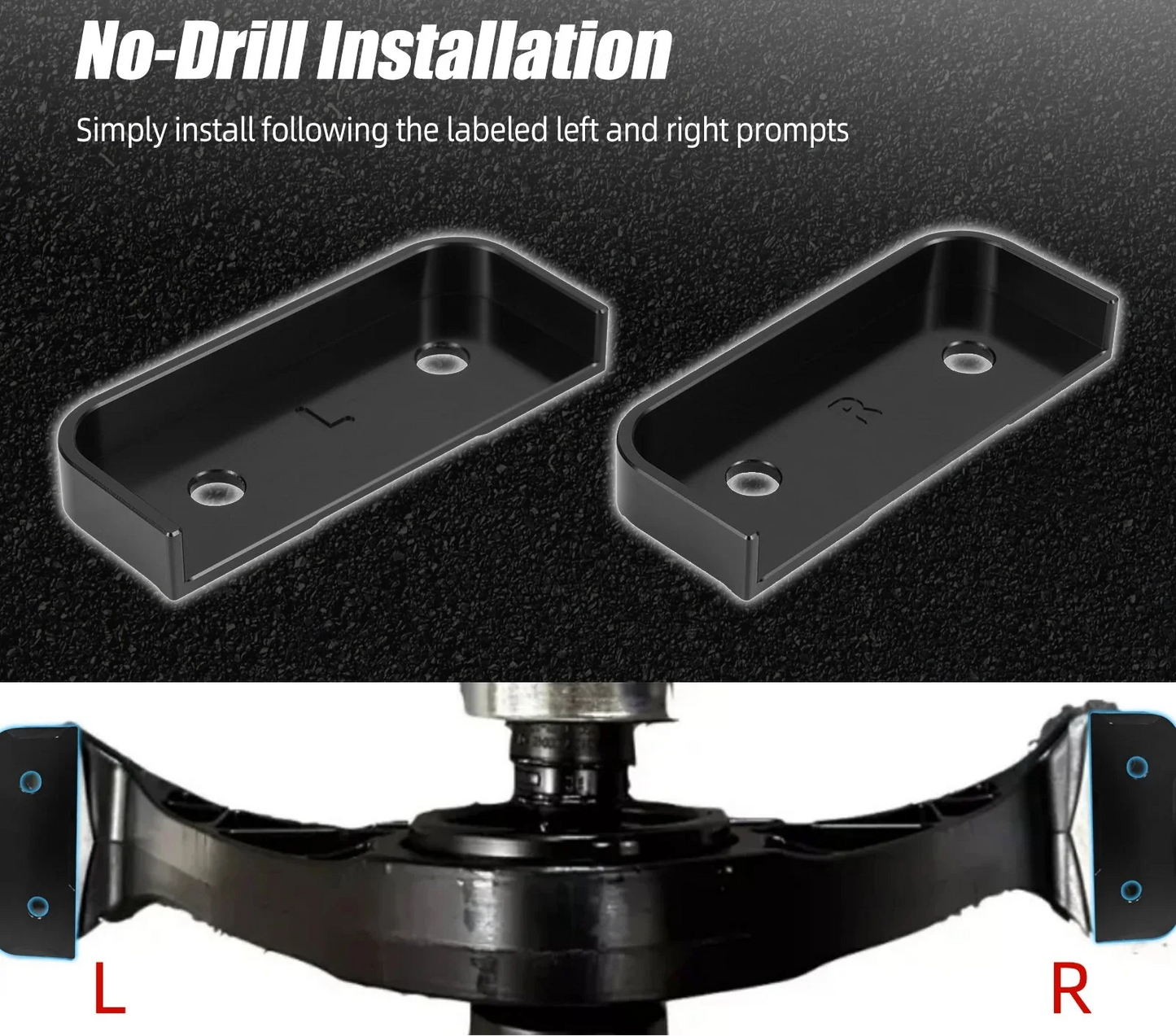 VW Golf R MK7 MK8 / Arteon R / Audi S3 RS3 TT TTRS RSQ3 / Seat Leon / Cupra Ateca Billet Aluminum Prop Shaft Bearing Alignment Kit 2013 - 2021