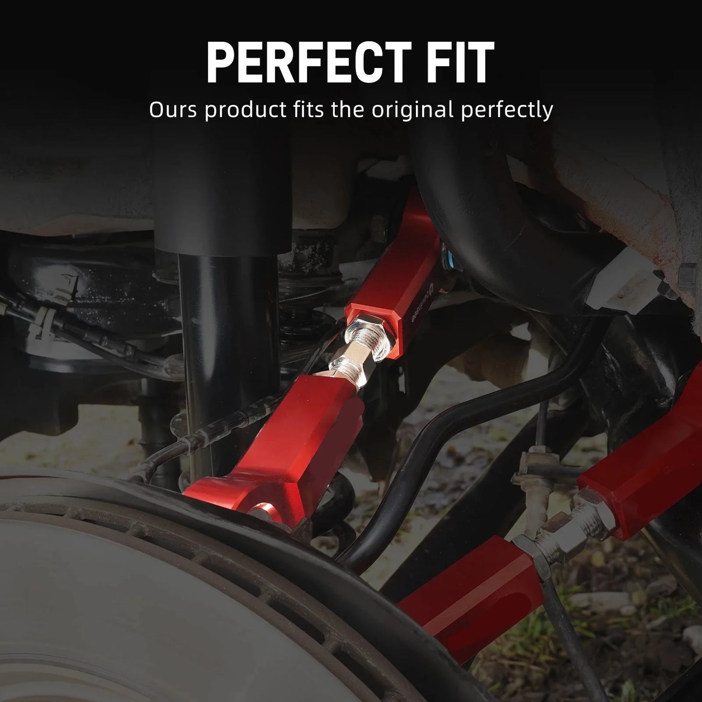 BMW E81 / E82 / E87 / E88 1 Series & E90 / E91 / E92 / E93 3 Series Adjustable Rear Upper Control Arms with Monoball Bushings 2005 - 2013