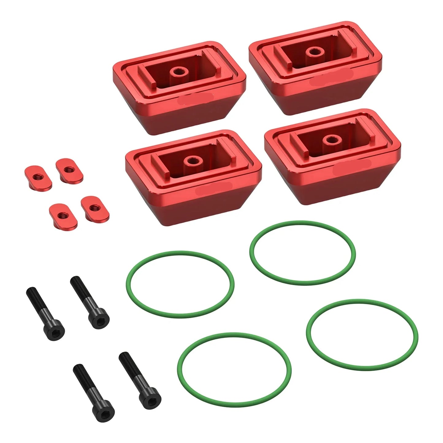 BMW 1 2 3 4 5 6 7 Series / M2 M3 M4 / X1 / Toyota Supra Billet Aluminum Jack Pad Set E & F Chassis 2005 - 2026