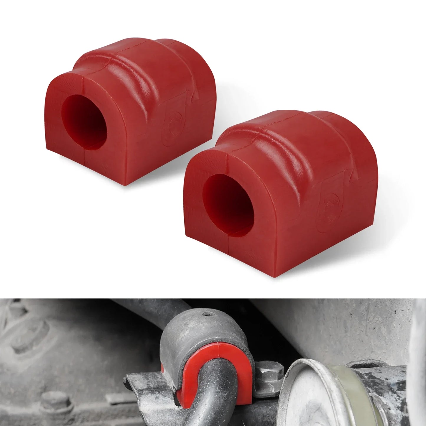 BMW Polyurethane Sway Bar Bushings 18mm – Rear Suspension Upgrade (E36 E46 Z4)