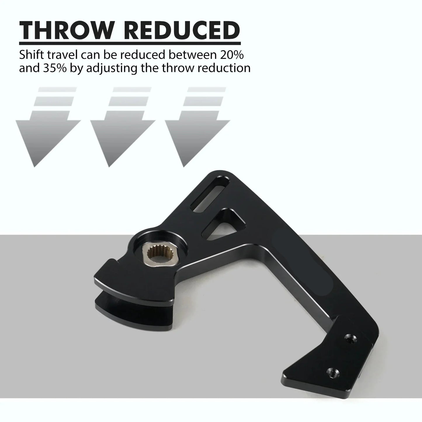 VW Golf MK5 MK6 MK7 MK8 GTI R / Audi A3 S3 TT / Seat Leon / Skoda Octavia Billet Aluminum Adjustable Short Shifter Arm 6-Speed MQ350