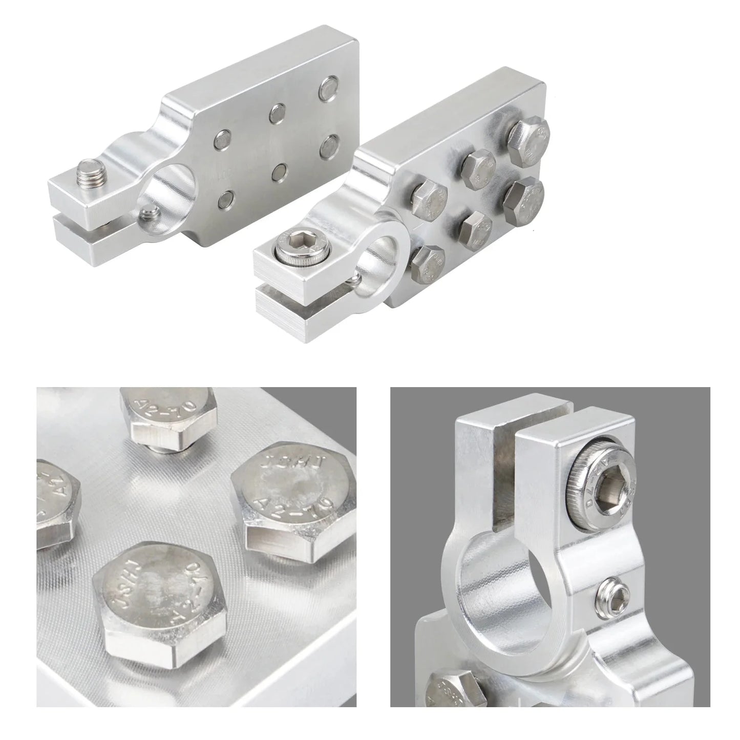 Multi-Port Battery Terminal Connector – 4 or 6 Output for 4/0 AWG & Down (SAE Post)