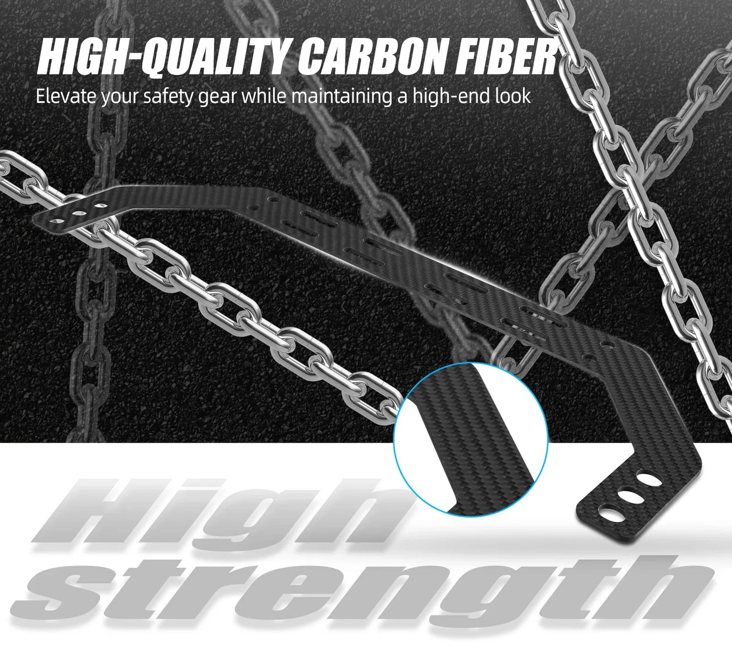 BMW 3 Series E90 E91 E92 E93 Carbon Fiber Fire Extinguisher Seat Mount Holder Bracket 2005 - 2013